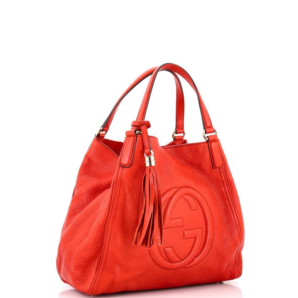 Gucci Soho Shoulder Bag Leather Medium #227465G16B - Picture 2 of 7